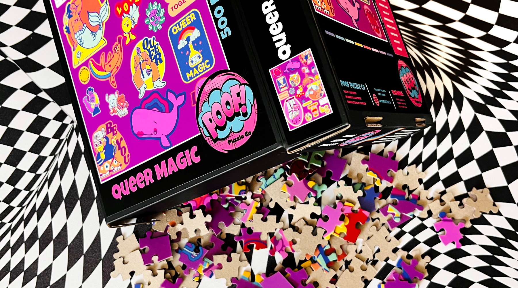 INSIDE THE BOX: POOF PUZZLE CO.