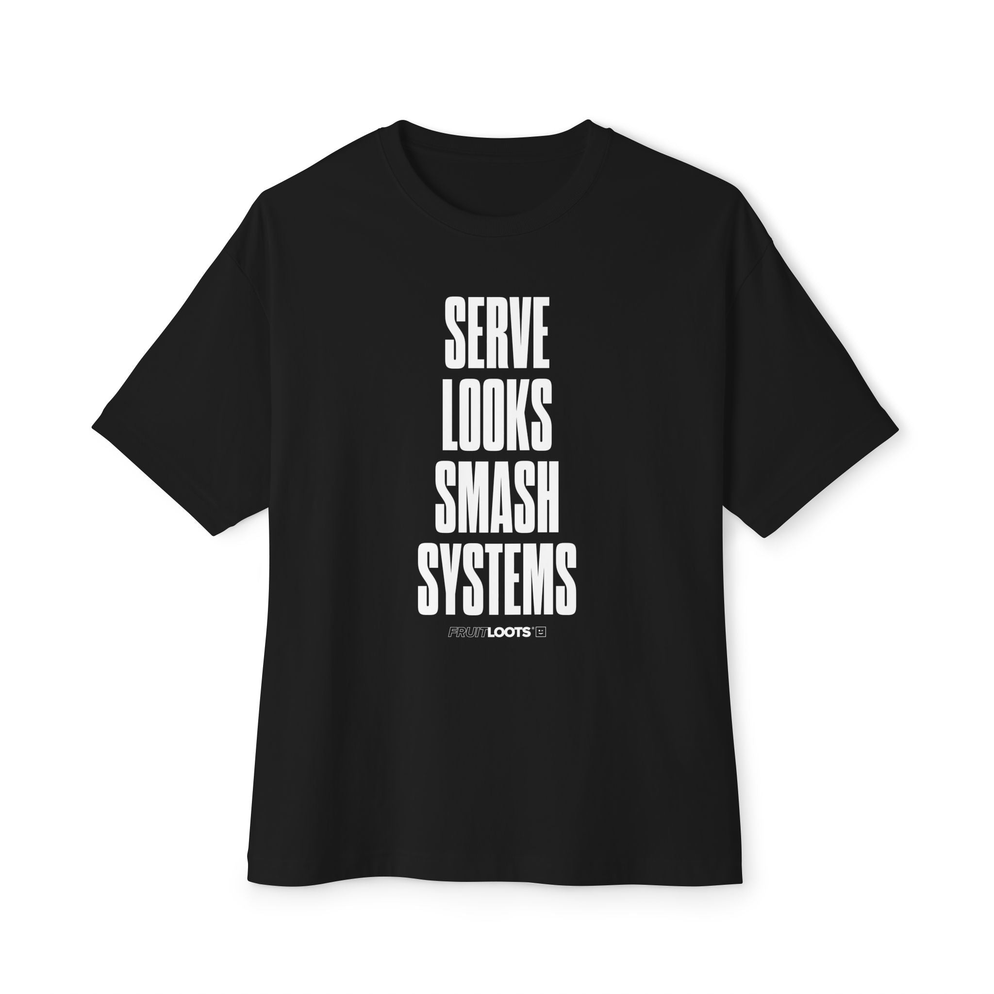NEW SERVE LOOKS SMASH SYSTEMS TEE