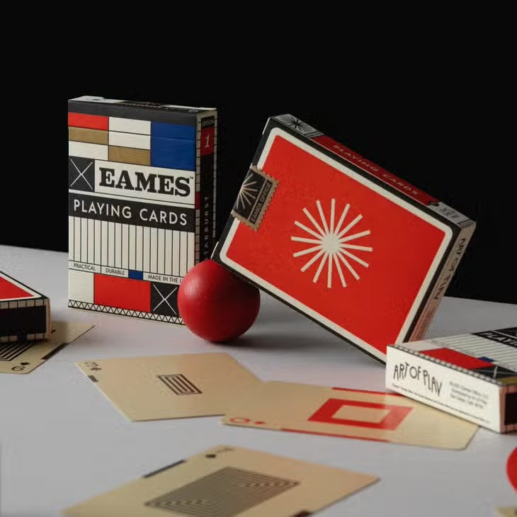 EAMES STARBURST PLAYING CARDS