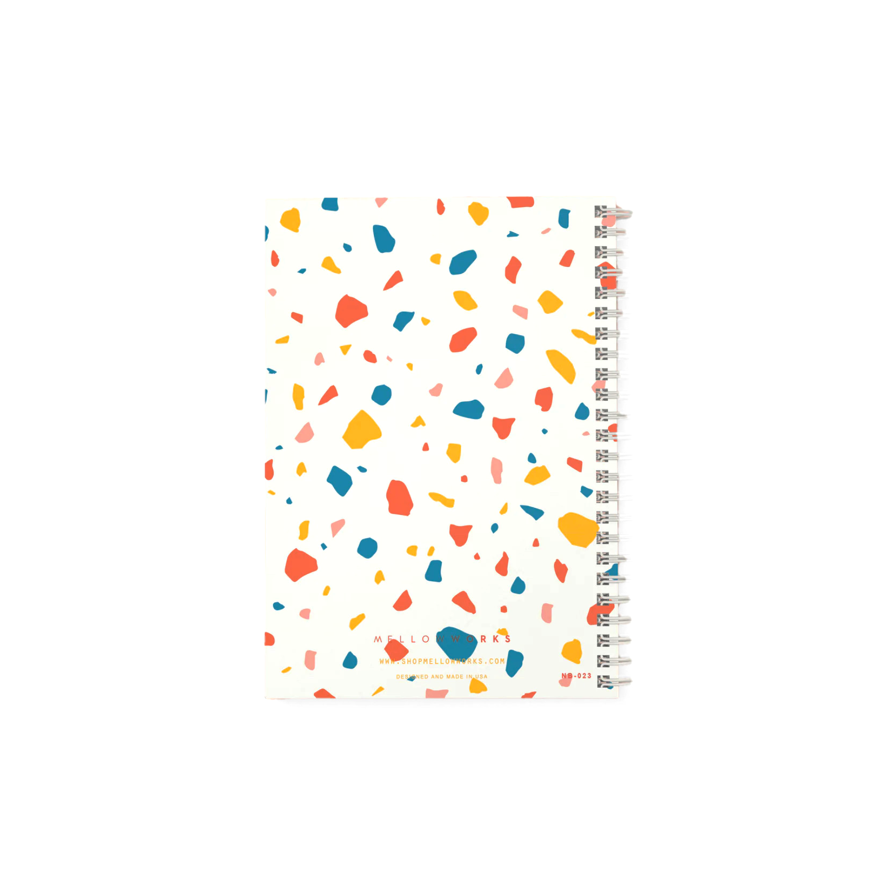 MODERN TERRAZZO SPIRAL NOTEBOOK
