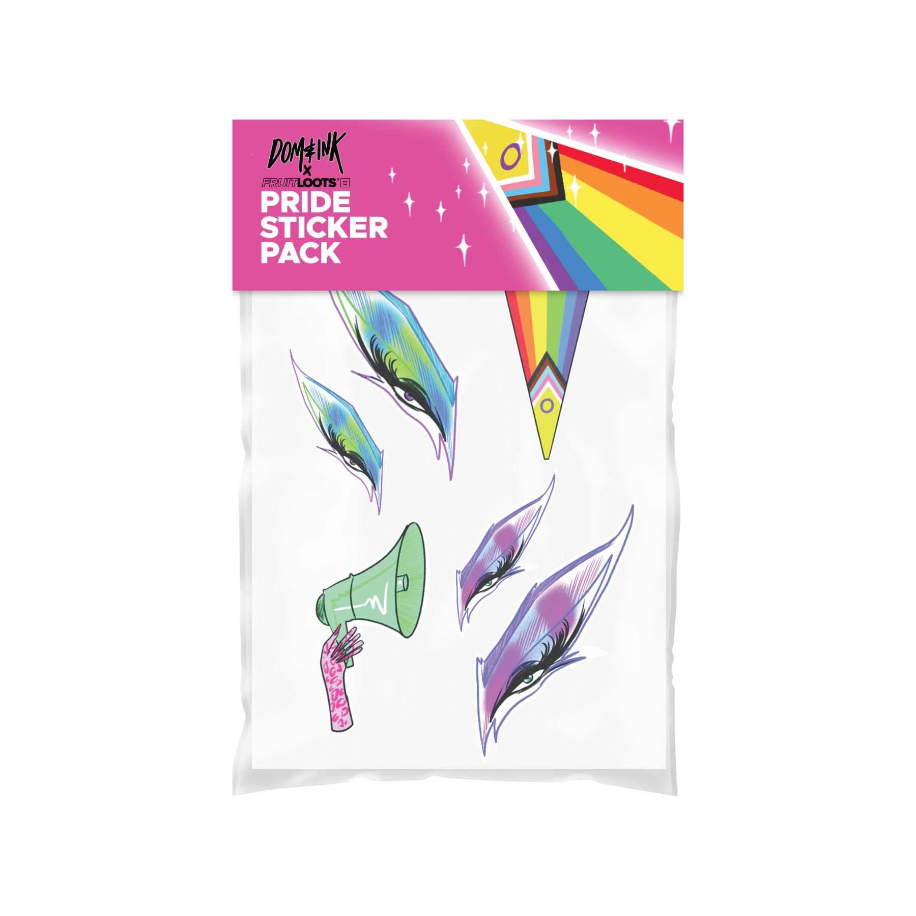FRUITLOOTS PRIDE STICKER PACK