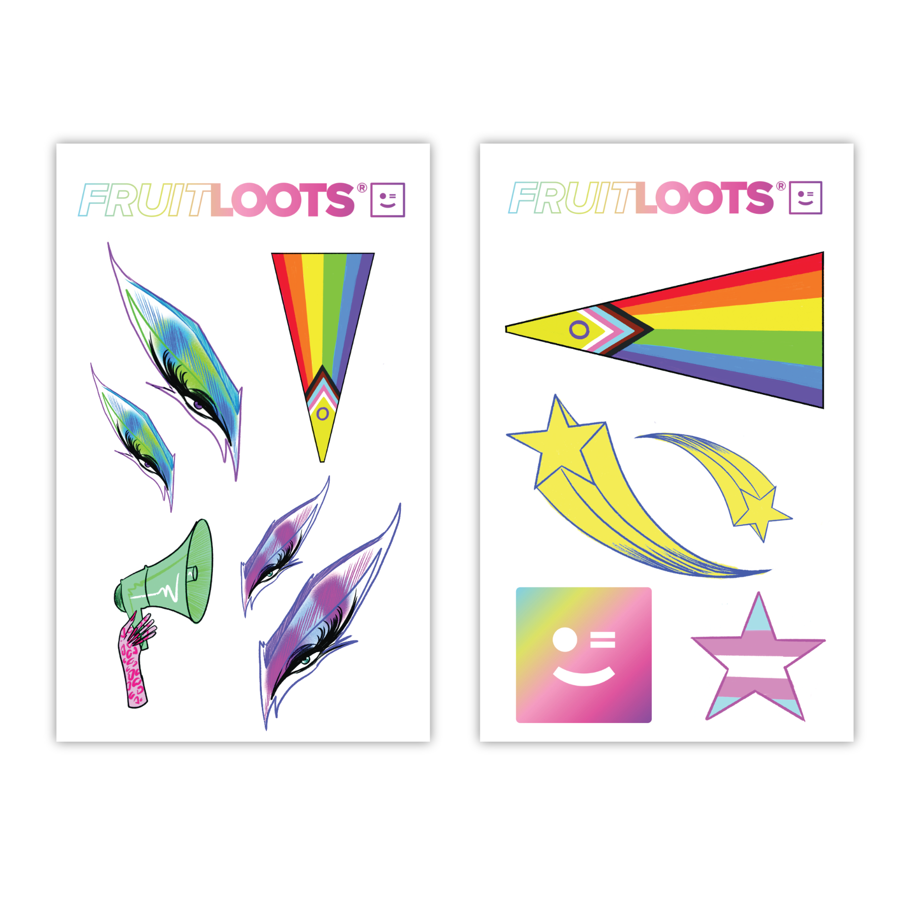 FRUITLOOTS PRIDE STICKER PACK