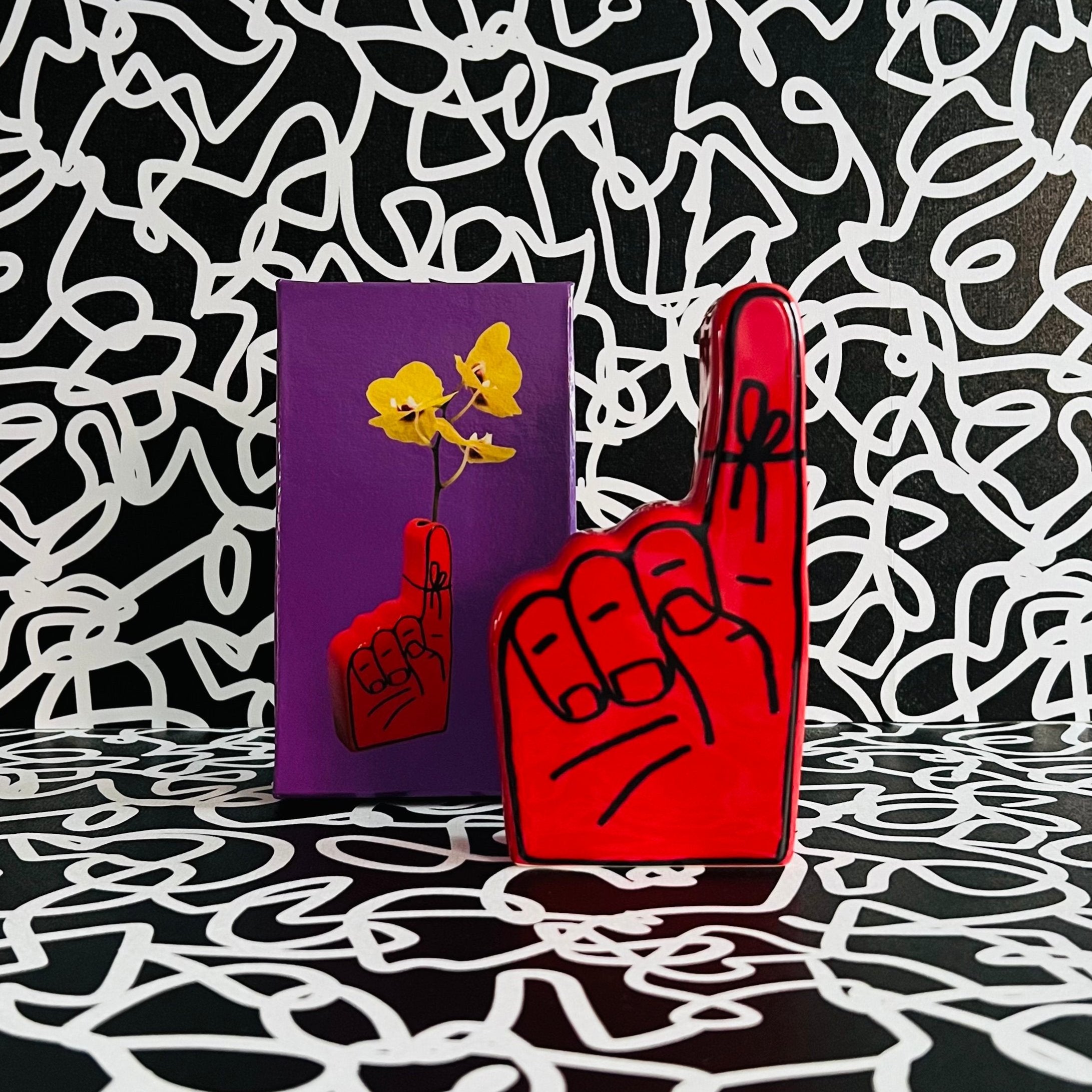 REMEMBER CERMANIC BUD VASE x ADAM JK