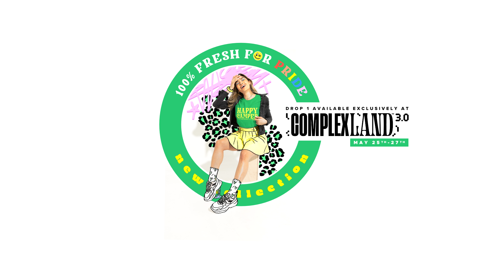 100% FRESH for Pride 2022: CAMP PRIDE