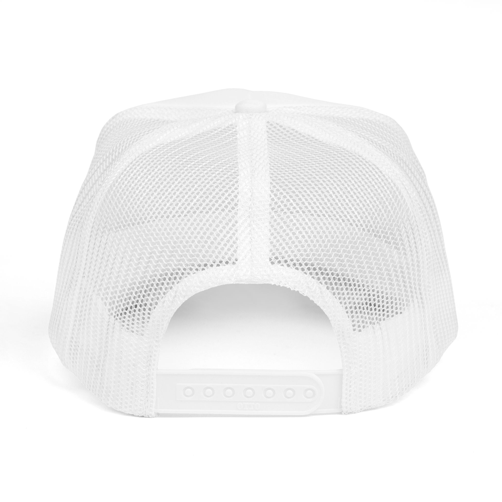 QUEER CHAOS CLUB TRUCKER HAT (WHITE)