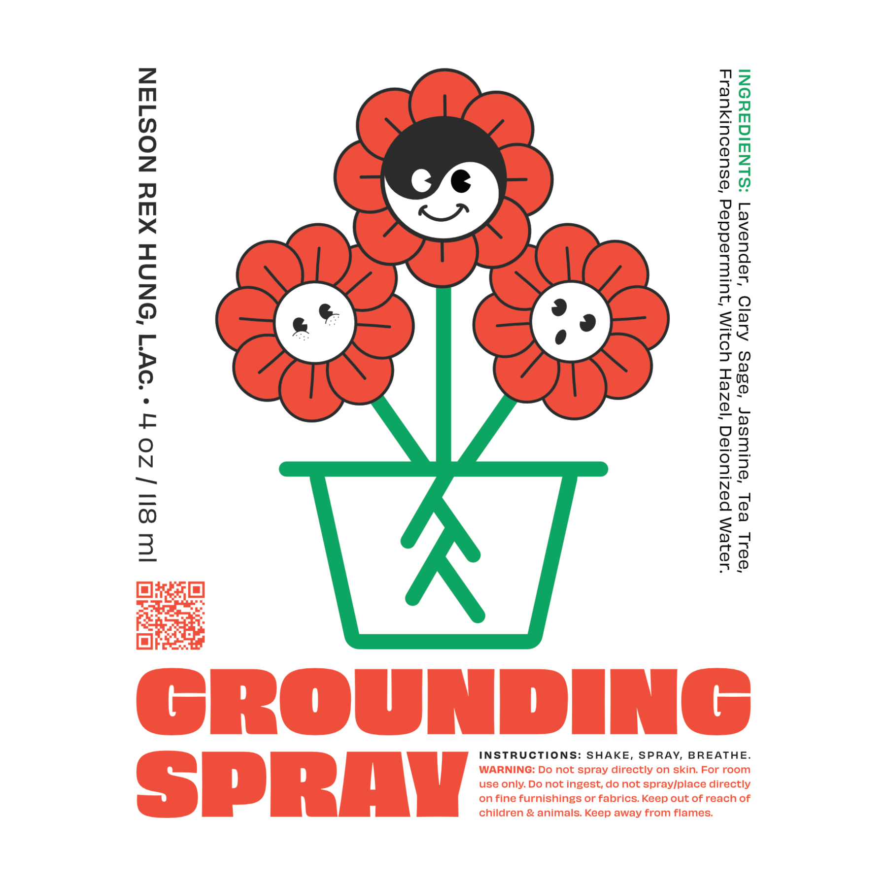 GROUNDING ROOM SPRAY by NELSON