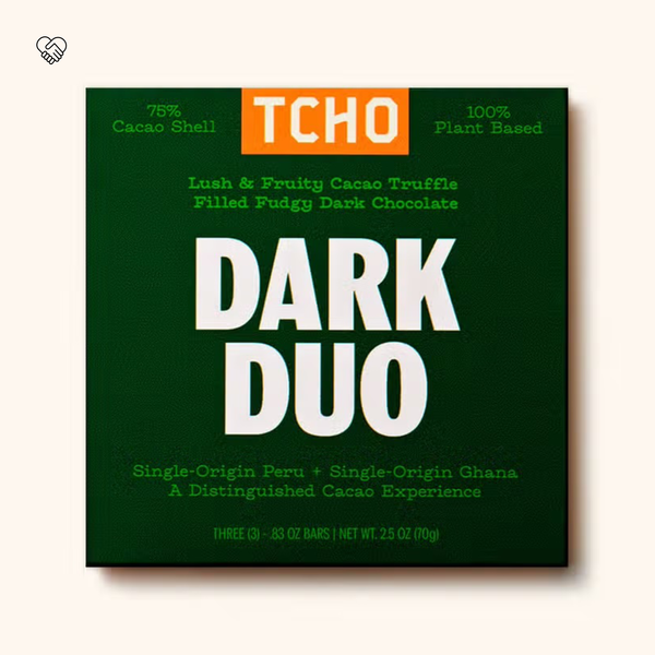 DARK DUO CHOCOLATE BAR by TCHO