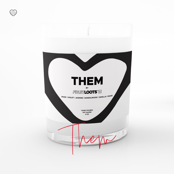 THEM - a NEW candle that evokes the scent of lovers past and present. 