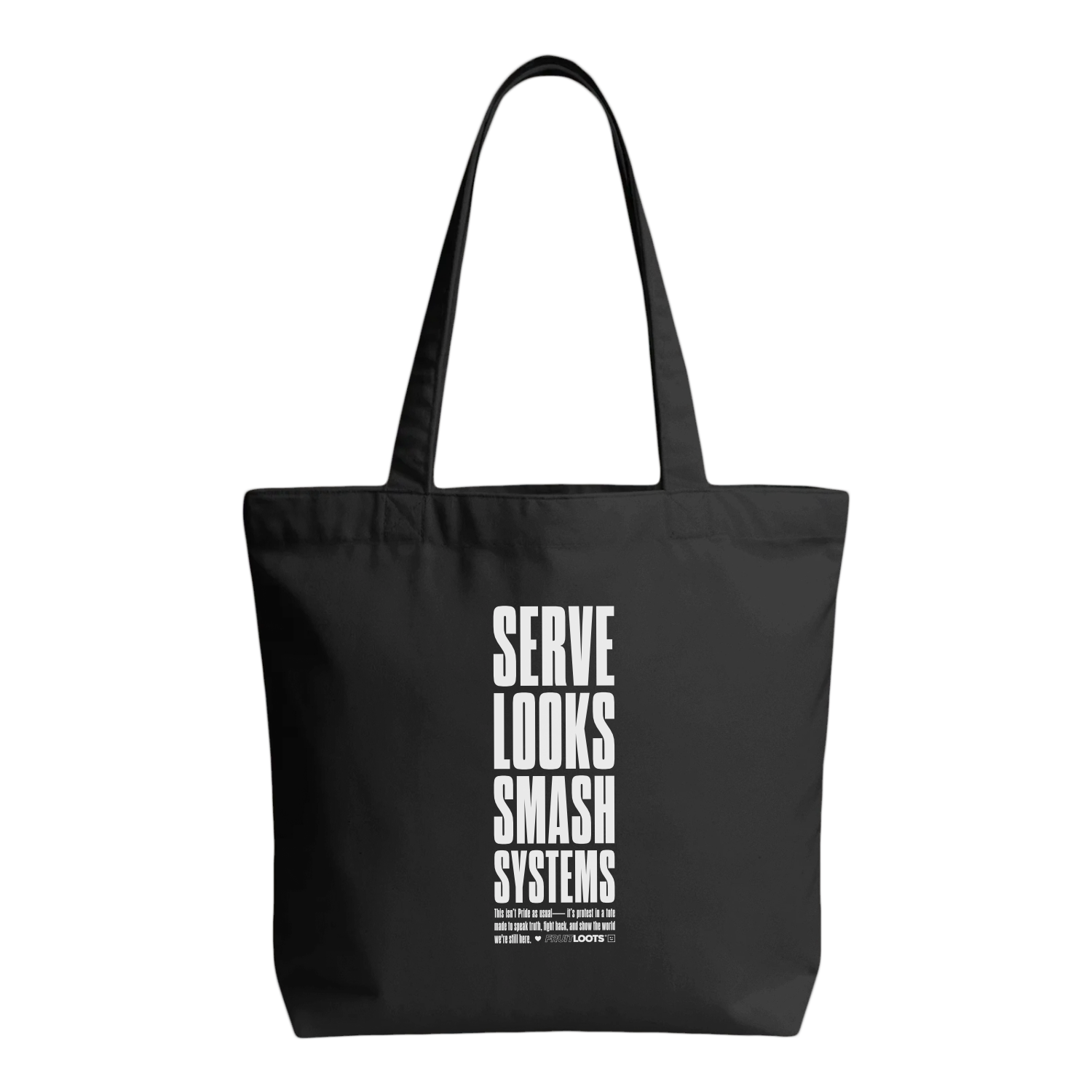 SERVE LOOKS SMASH SYSTEMS TOTE BAG
