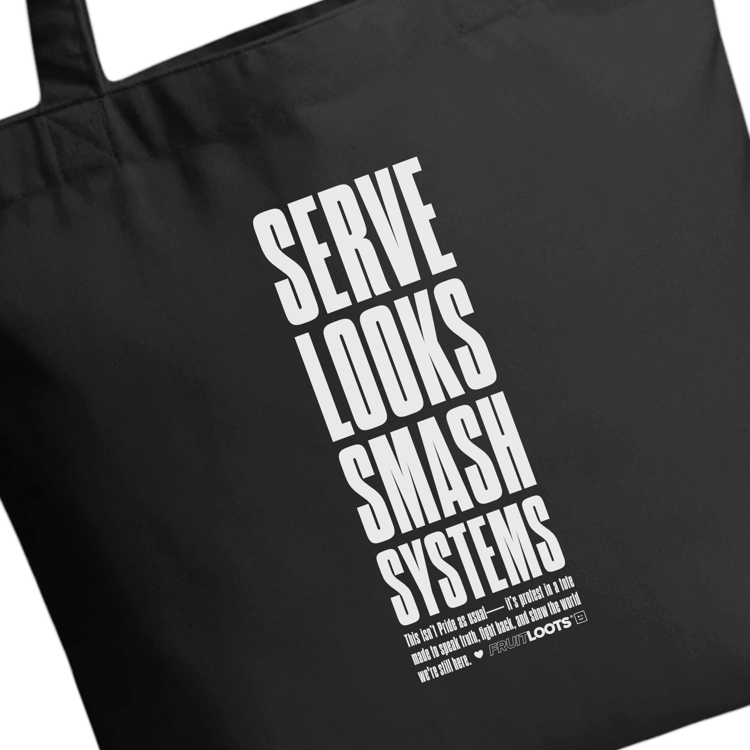 SERVE LOOKS SMASH SYSTEMS TOTE BAG