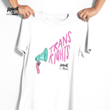 DOM&INK X FRUITLOOTS 'TRANS RIGHTS' TEE