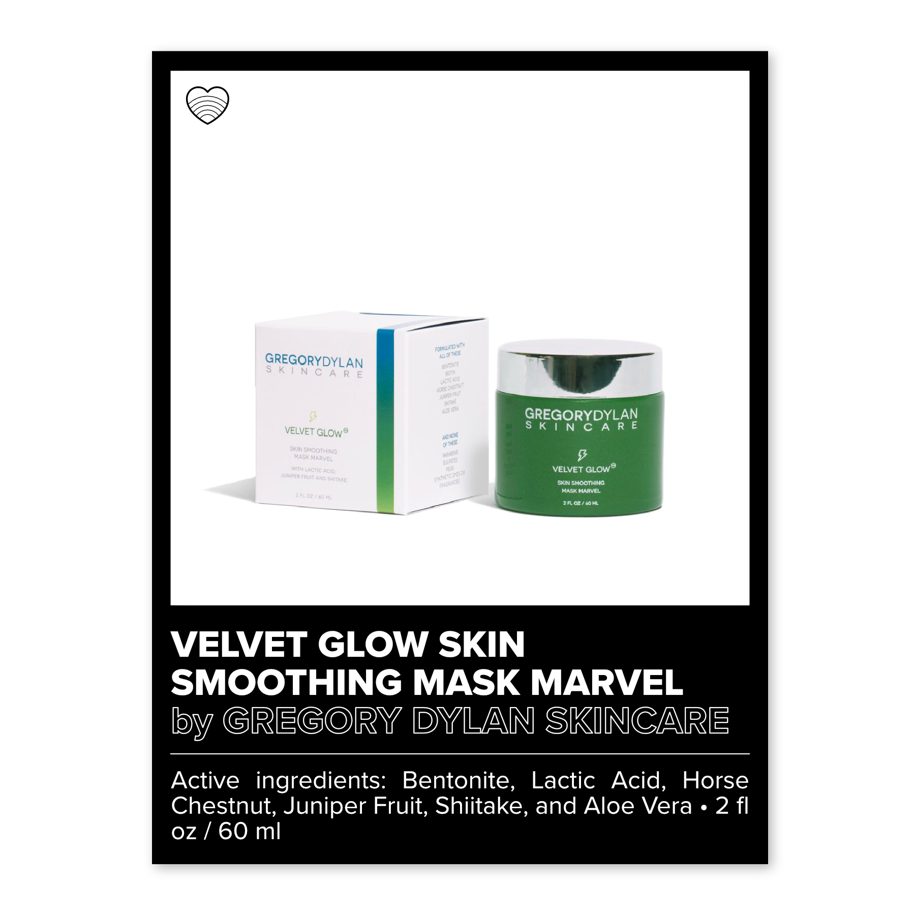 VELVET GLOW: SKIN SMOOTHING MASK MARVEL