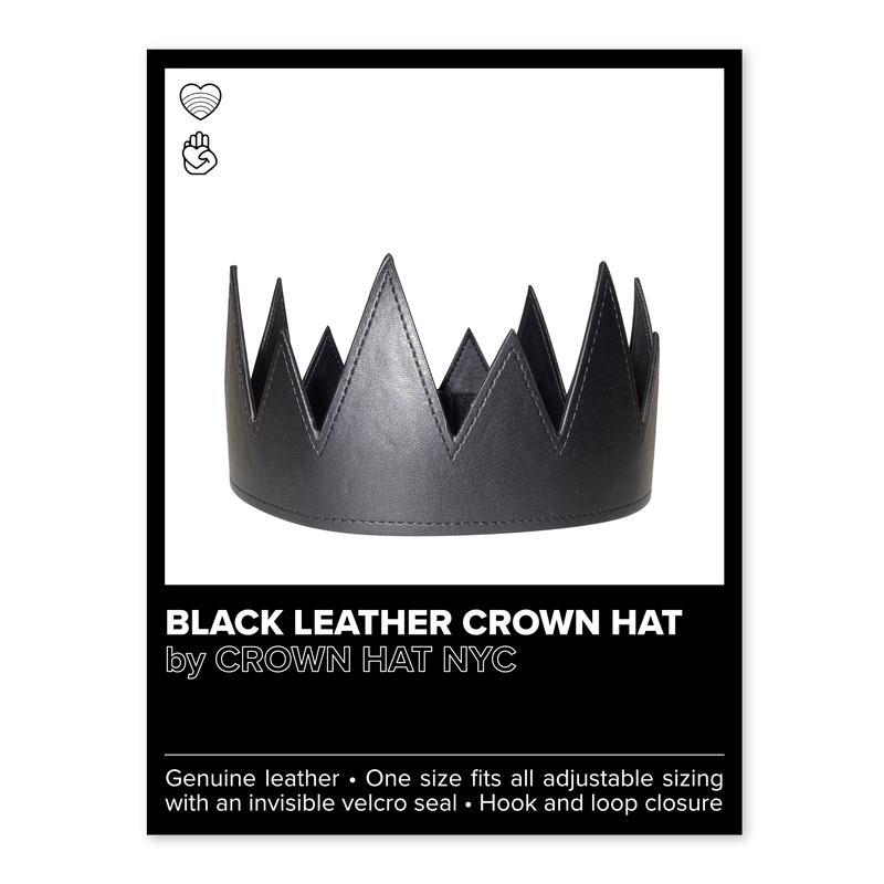 neverthirst Leather Co. Black Hat