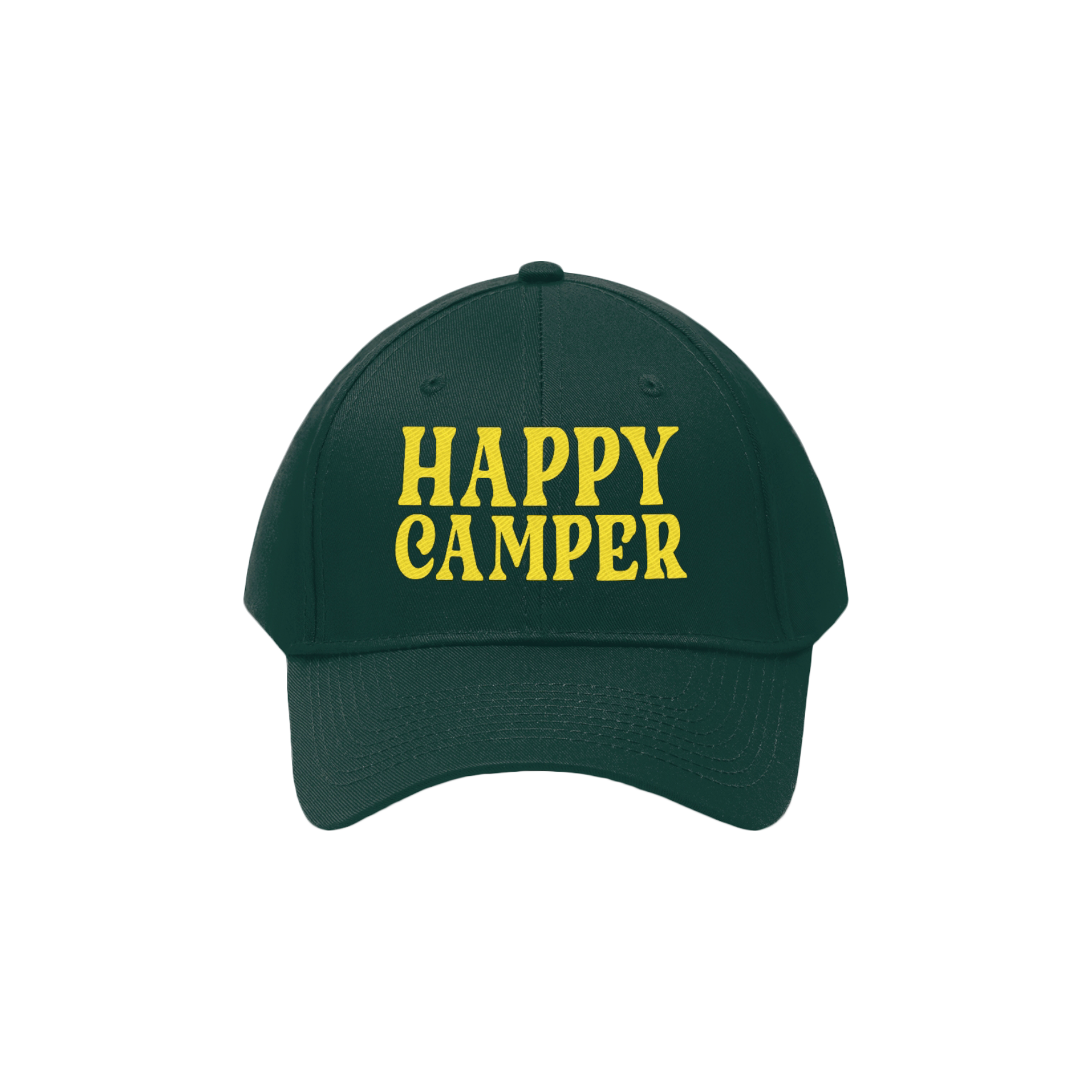 Y2K-AMP HAPPY CAMPER CAP