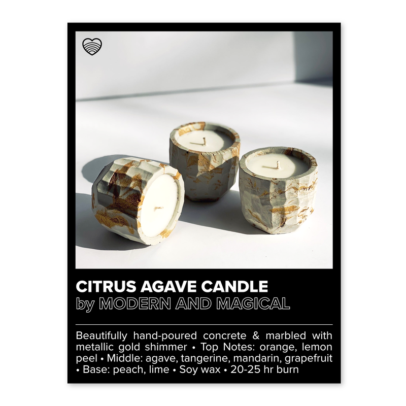 CITRUS AGAVE CANDLE