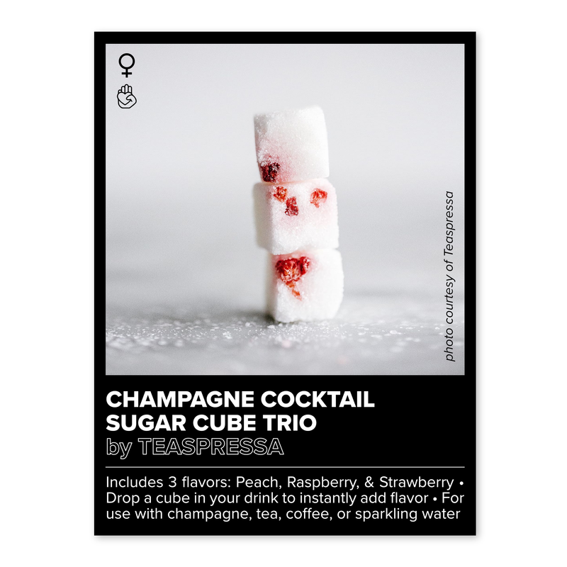 Minute Mimosa Sugar Cube Trio