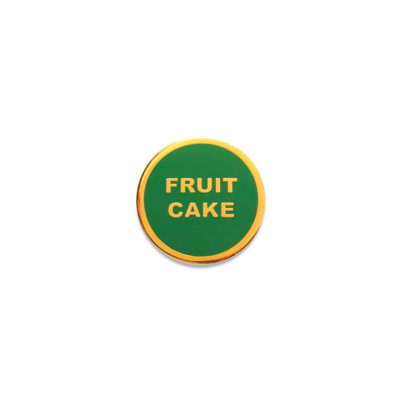 FRUIT CAKE ENAMEL PIN