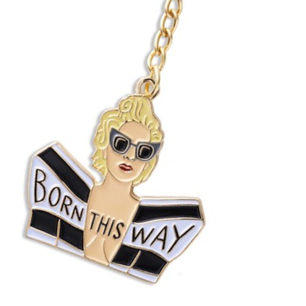 LADY GAGA KEYCHAIN