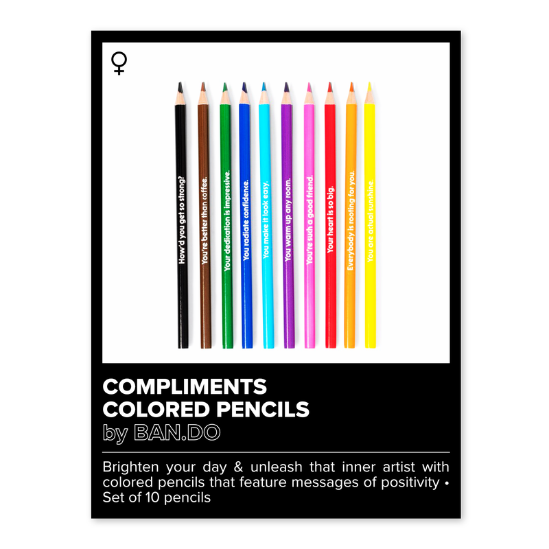 COMPLIMENTS COLORED PENCIL SET