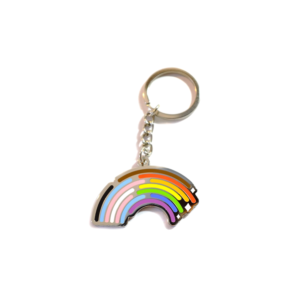 INCLUSIVE RAINBOW KEYCHAIN