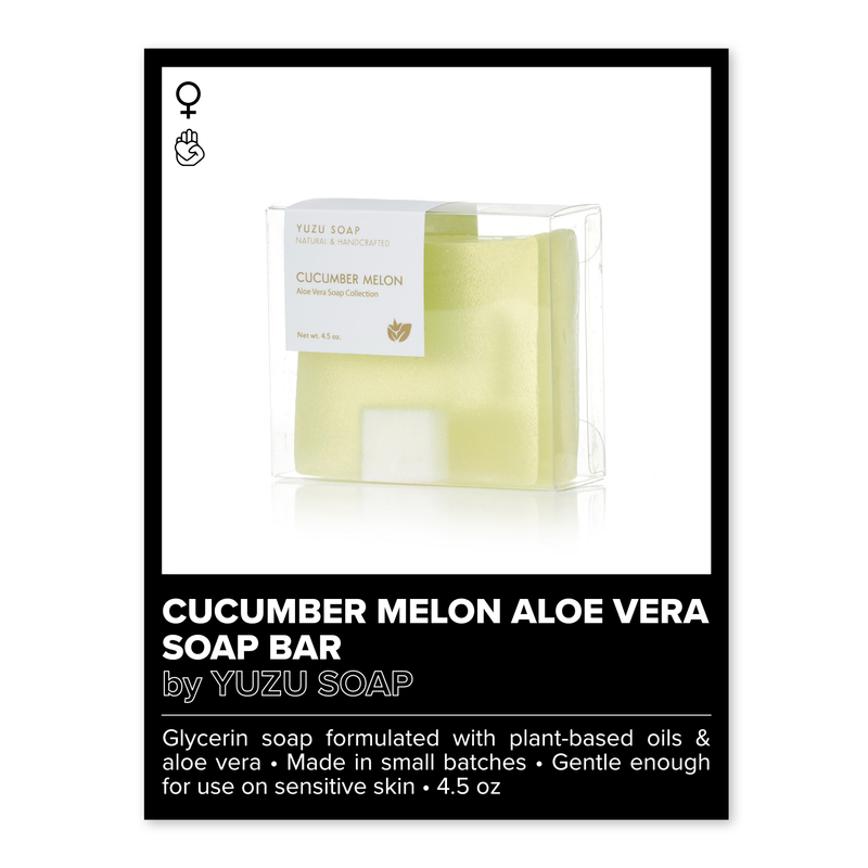 CUCUMBER MELON ALOE VERA SOAP BAR